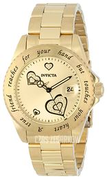 Invicta Angel Żółte złoto/Stal w odcieniu złota Ø40 mm 14733