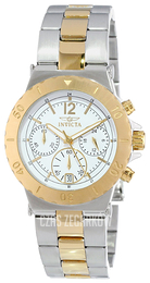 Invicta Specialty Biały/Stal w odcieniu złota Ø38 mm 14855
