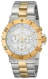 Invicta Specialty Biały/Stal w odcieniu złota Ø45 mm 14856