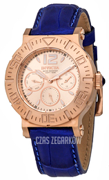 Invicta Specialty Różowe złoto/Skóra Ø40 mm 14921