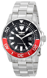Invicta Pro Diver Czarny/Stal Ø43 mm 15028