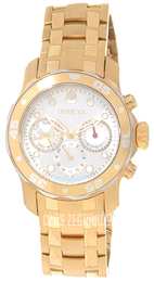 Invicta Pro Diver Srebrny/Stal w odcieniu złota Ø38 mm 15033