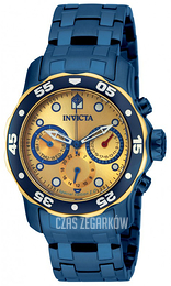 Invicta Pro Diver Żółte złoto/Stal Ø38 mm 15034