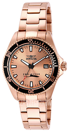 Invicta Pro Diver Różowe złoto/Stal w kolorze różowego złota Ø37 mm 15137