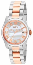 Invicta Angel Biały/Stal w kolorze różowego złota Ø35 mm 15238