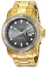 Invicta Pro Diver Szary/Stal w odcieniu złota Ø48.8 mm 15353