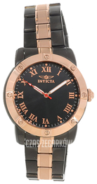 Invicta Specialty Czarny/Stal w kolorze różowego złota Ø44 mm 15354