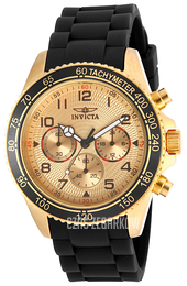 Invicta Specialty Żółte złoto/Guma Ø45 mm 15414