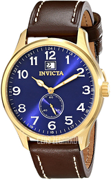 Invicta I-Force Niebieski/Skóra Ø44 mm 15514