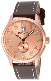 Invicta I-Force Różowe złoto/Skóra Ø44 mm 15515