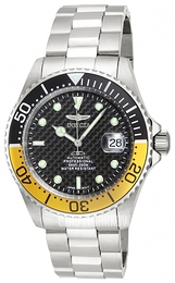 Invicta Pro Diver Czarny/Stal Ø43 mm 15587