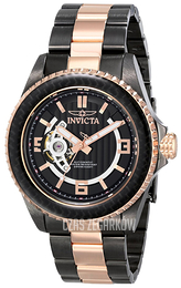 Invicta Pro Diver Czarny/Stal w kolorze różowego złota Ø43 mm 15599