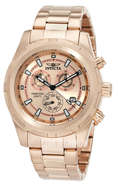 Invicta Specialty Sport Różowe złoto/Stal w kolorze różowego złota Ø45 mm 1562