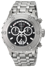 Invicta Reserve Czarny/Stal Ø52 mm 1566