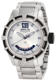 Invicta Reserve Srebrny/Stal Ø50 mm 1580