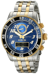 Invicta Pro Diver Niebieski/Stal w odcieniu złota Ø49 mm 15814