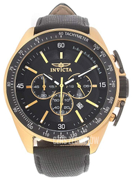 Invicta S1 Czarny/Skóra Ø49 mm 15908