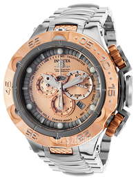 Invicta Subaqua Różowe złoto/Stal w kolorze różowego złota Ø50 mm 15914