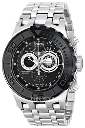 Invicta Subaqua Czarny/Stal Ø52 mm 15965