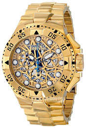 Invicta Excursion Żółte złoto/Stal w odcieniu złota Ø50 mm 15980