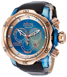 Invicta Venom Niebieski/Skóra Ø53.7 mm 15999