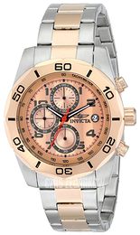 Invicta Zloty/Stal w kolorze różowego złota Ø45 mm 16083