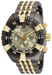 Invicta Jason Taylor Srebrny/Stal w odcieniu złota Ø50 mm 16301