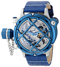 Invicta Russian Diver Srebrny/Skóra Ø50 mm 16372