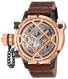 Invicta Russian Diver Różowe złoto/Skóra Ø50 mm 16373