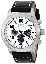 Invicta Specialty Biały/Skóra Ø48 mm 16752