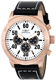Invicta Specialty Biały/Skóra Ø48 mm 16757