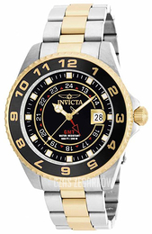 Invicta Pro Diver Czarny/Stal w odcieniu złota Ø47 mm 17150