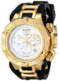 Invicta Subaqua Biały/Stal w odcieniu złota Ø42 mm 17234