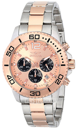 Invicta Pro Diver Różowe złoto/Stal w kolorze różowego złota Ø45 mm 17400