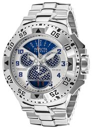 Invicta Reserve Srebrny/Stal Ø50 mm 17469