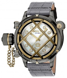Invicta Russian Diver Srebrny/Skóra Ø52 mm 17472