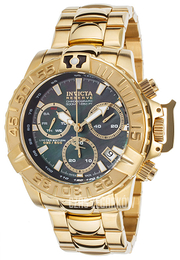 Invicta Subaqua Czarny/Stal w odcieniu złota Ø47 mm 17501