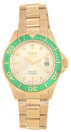 Invicta Pro Diver Żółte złoto/Stal w odcieniu złota Ø40 mm 17568