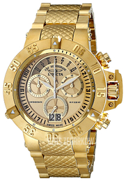 Invicta Subaqua Żółte złoto/Stal w odcieniu złota Ø50 mm 17615