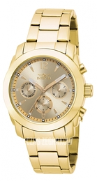Invicta Angel Żółte złoto/Stal w odcieniu złota Ø38 mm 17901