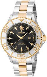 Invicta Sea Base Czarny/Stal w odcieniu złota Ø47 mm 17972