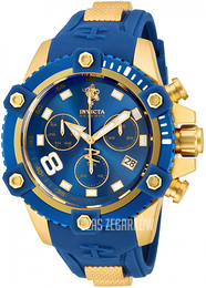 Invicta Sea Base Niebieski/Stal w odcieniu złota Ø48 mm 17977