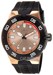 Invicta Pro Diver Różowe złoto/Guma Ø52 mm 18025