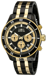 Invicta Specialty Czarny/Stal w odcieniu złota Ø45 mm 18056