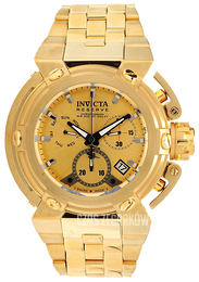 Invicta Reserve Żółte złoto/Stal w odcieniu złota Ø46 mm 18337