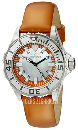 Invicta Pro Diver Pomarańczowy/Skóra Ø36 mm 18491