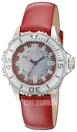 Invicta Pro Diver Czerwony/Skóra Ø36 mm 18492