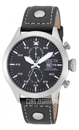 Invicta I-Force Czarny/Skóra Ø45 mm 18500