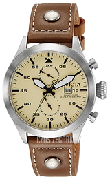 Invicta I-Force Beżowy/Skóra Ø45 mm 18501