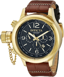 Invicta Russian Diver Czarny/Skóra Ø54 mm 18576